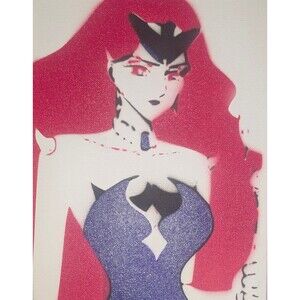 Sailor Moon Spray Paint Art Piece